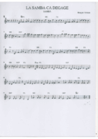 La samba sa dégage (samba)