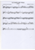 Le papillion vole (rumba)