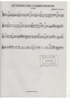 Le tango des cherbourgeois (tango)